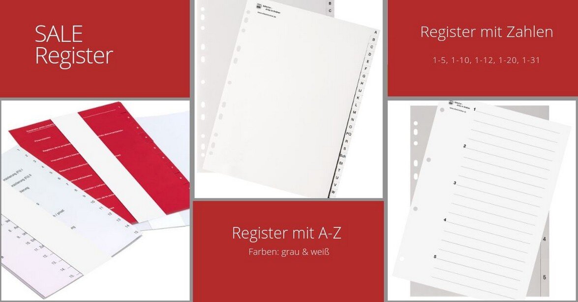 Register günstig kaufen